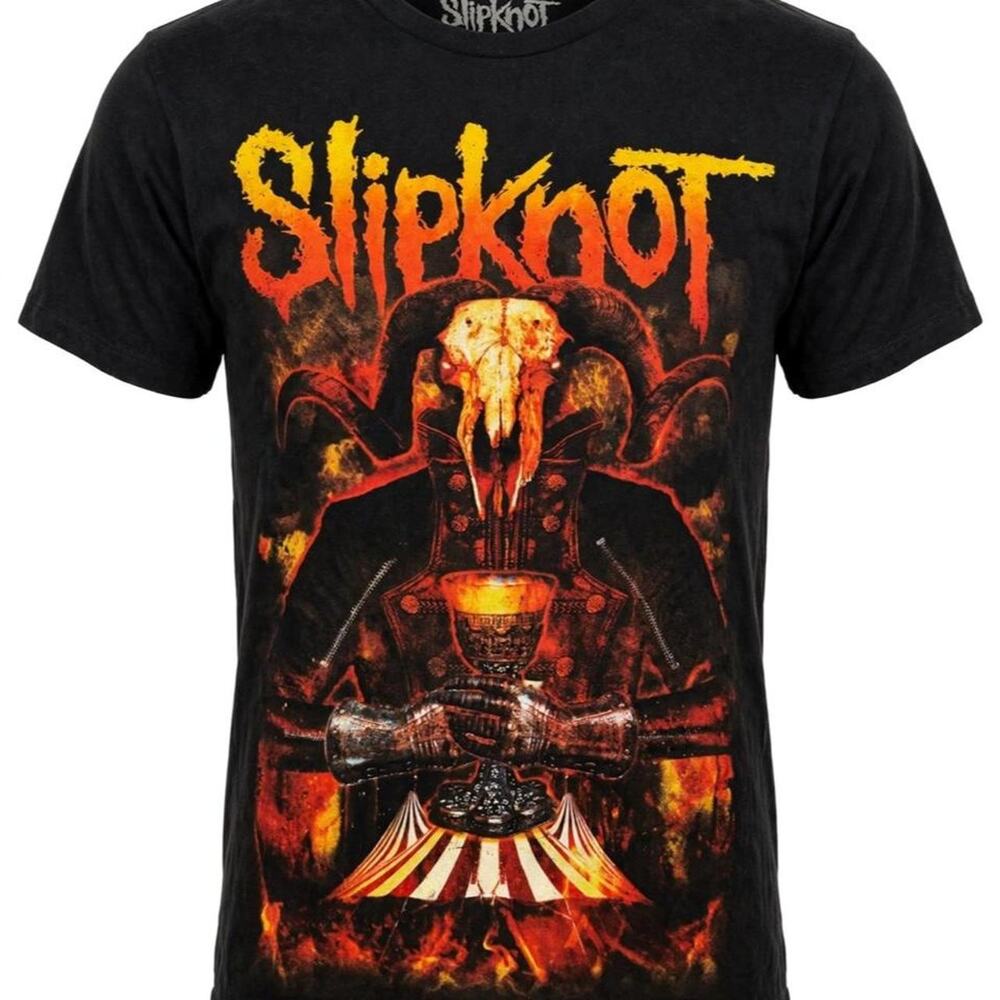 Slipknot goat skull chalice circus